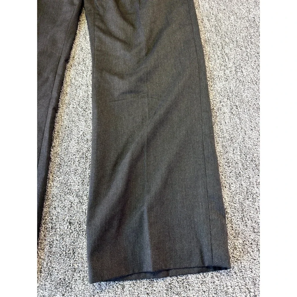 Banana Republic Classic Dress Pants Men 38x32 Gray Straight Leg High Rise Formal